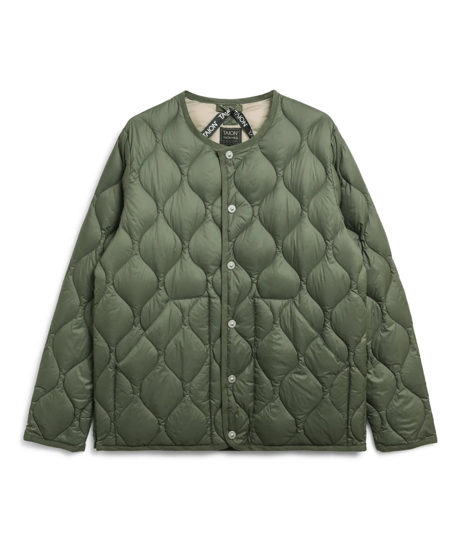 Military Crew Down Jacket Jackets & Coats Taion