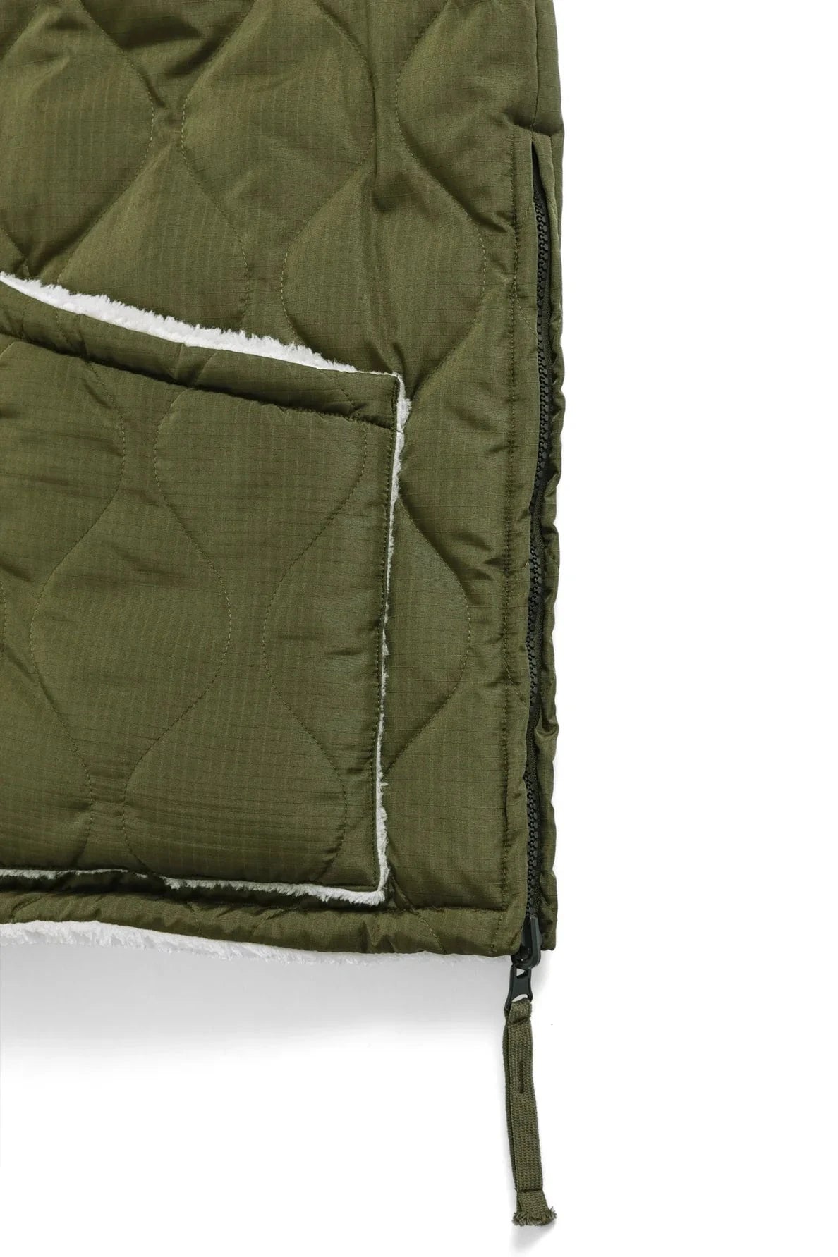Military Reversible Hi-Neck Down Vest Jackets & Coats Taion