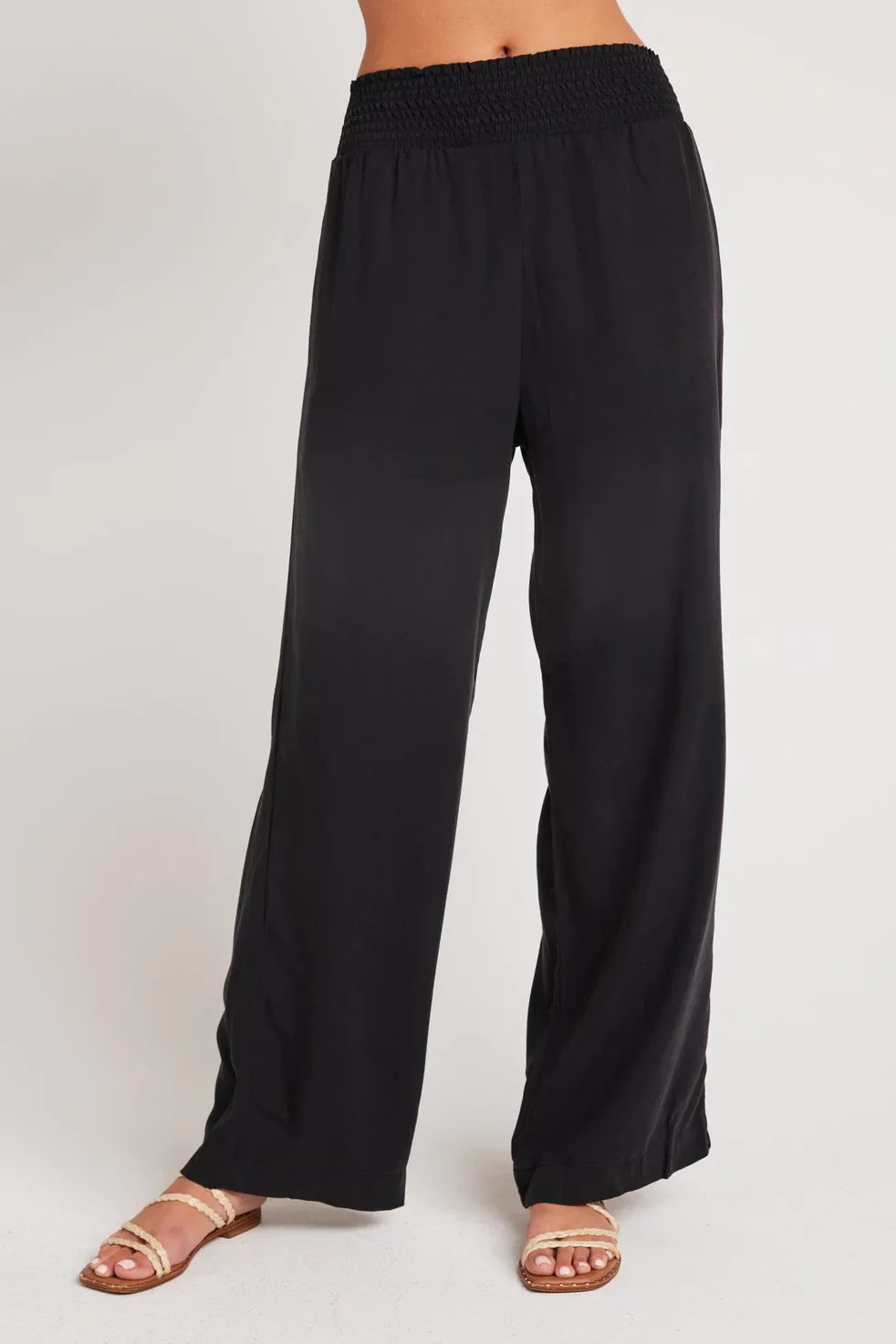 Smocked Waist Wide Leg Pant Pants Bella Dahl   