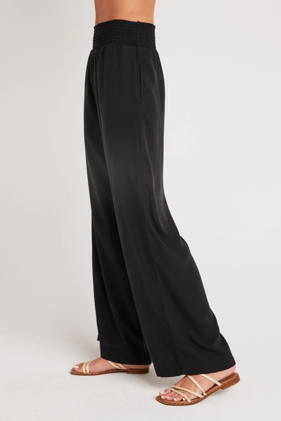 Smocked Waist Wide Leg Pant Pants Bella Dahl