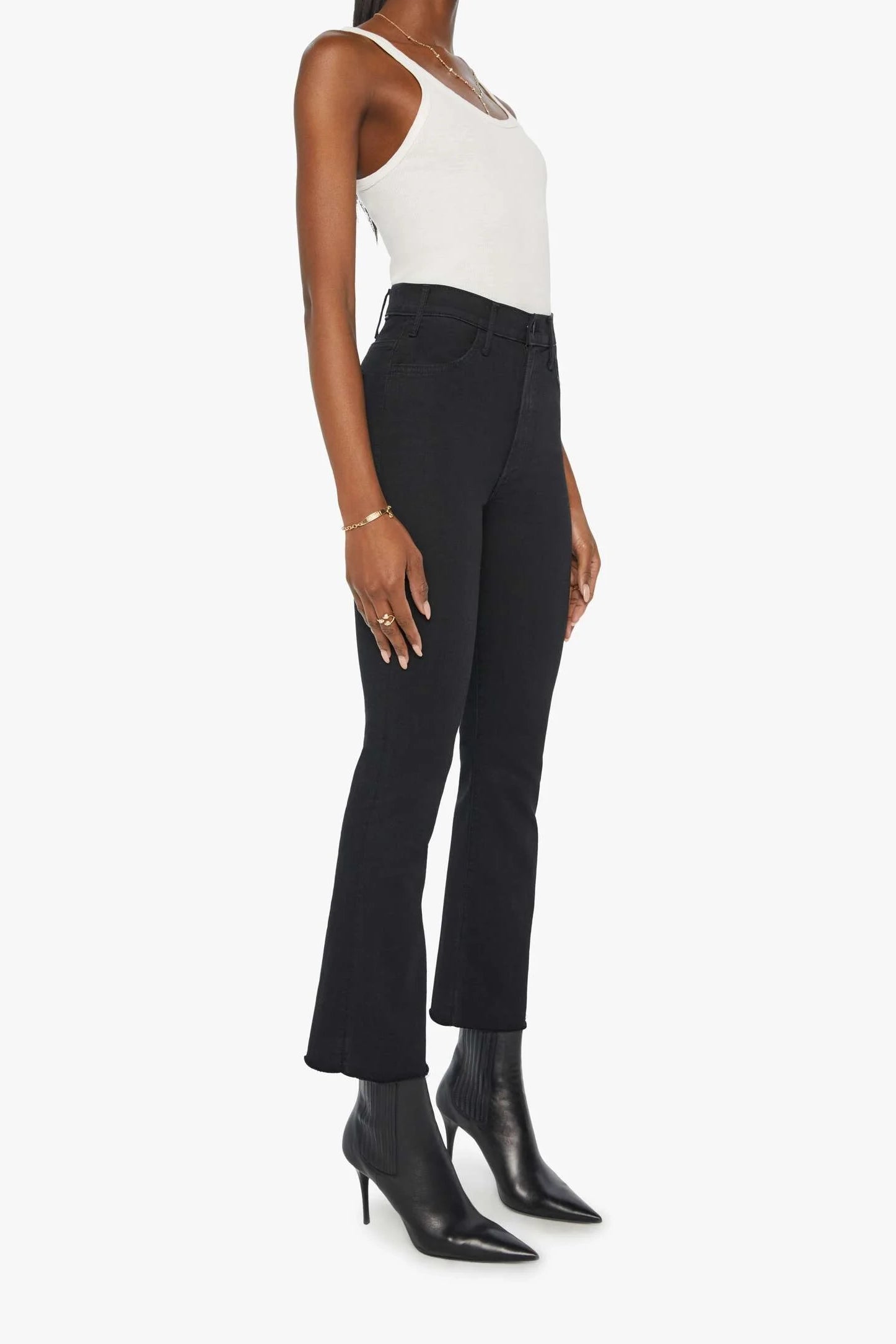The Hustler Ankle Fray Pants MOTHER