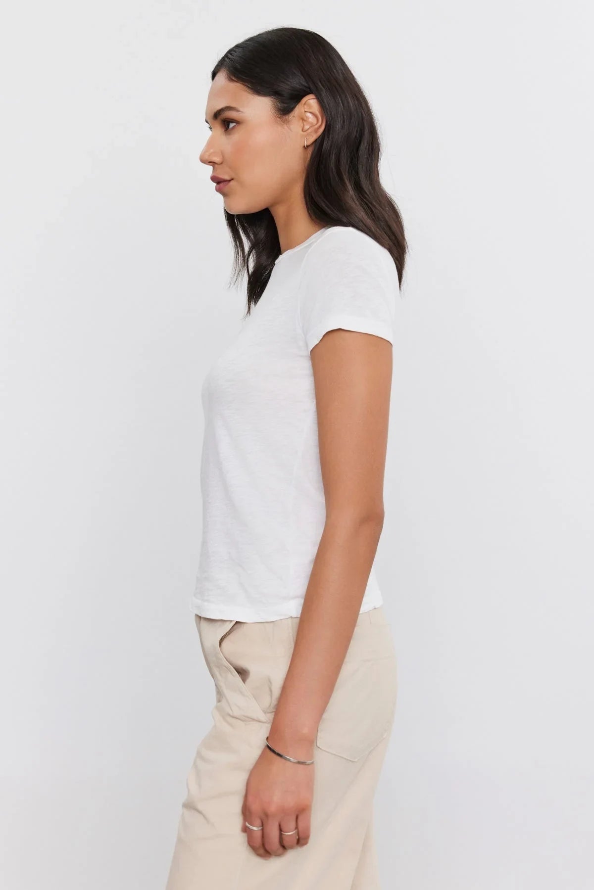Sierra Crew Neck Tee T-Shirts Velvet by Graham & Spencer