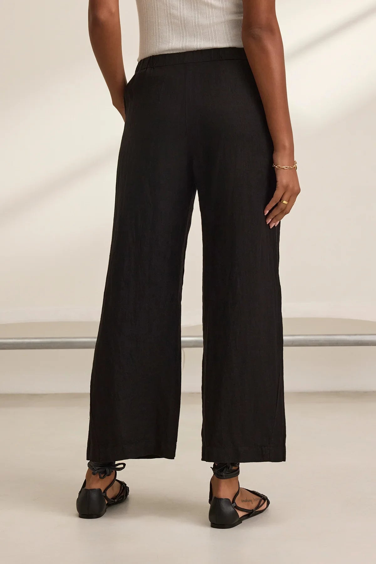 Lola Linen Pant Pants Velvet by Graham & Spencer