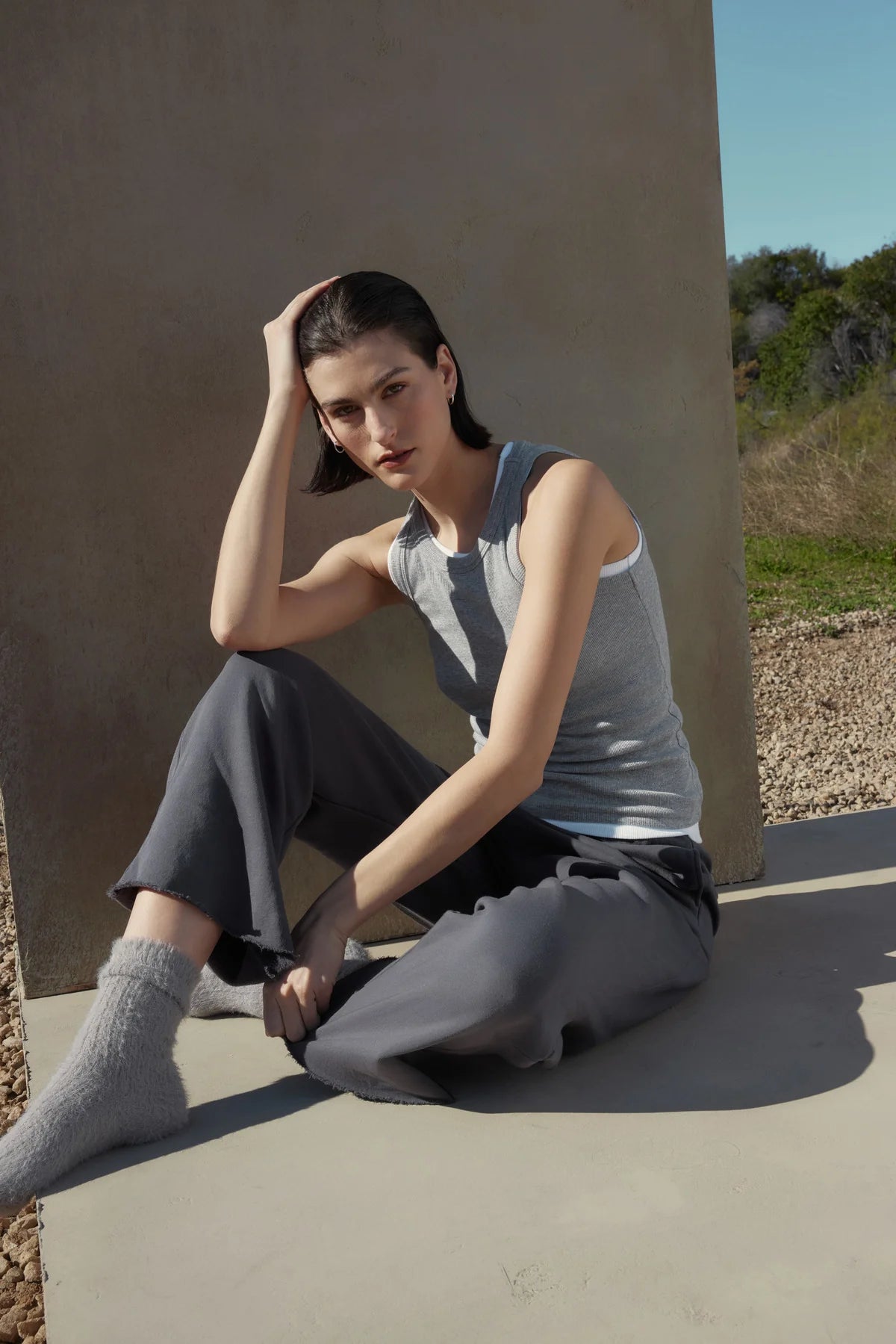 Cruz Tank Top T-Shirts Velvet by Graham & Spencer