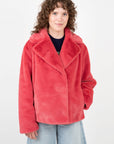 Raquel Faux Lux Fur Jacket Jackets & Coats Velvet   