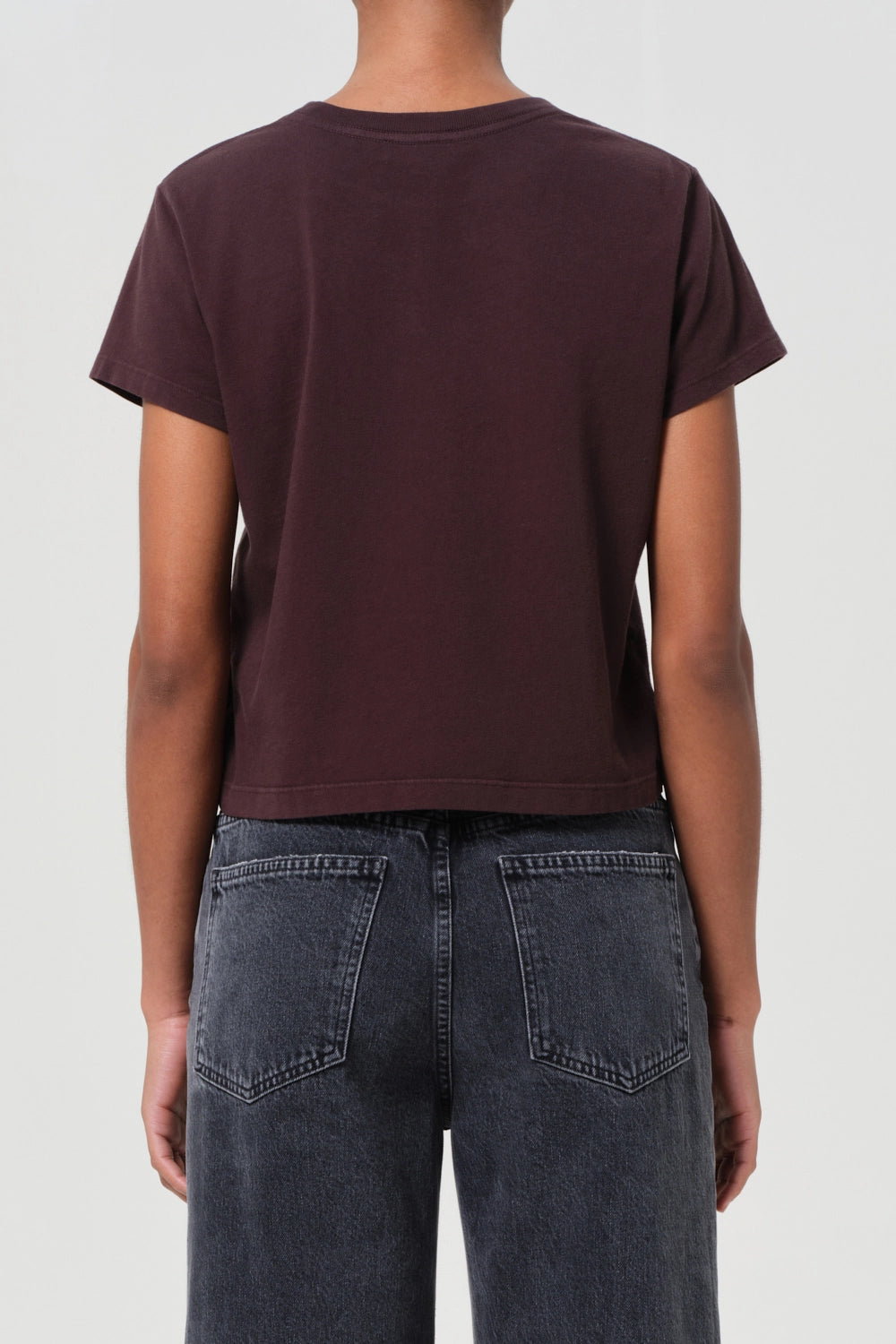 Adine Shrunken Tee T-Shirts Agolde