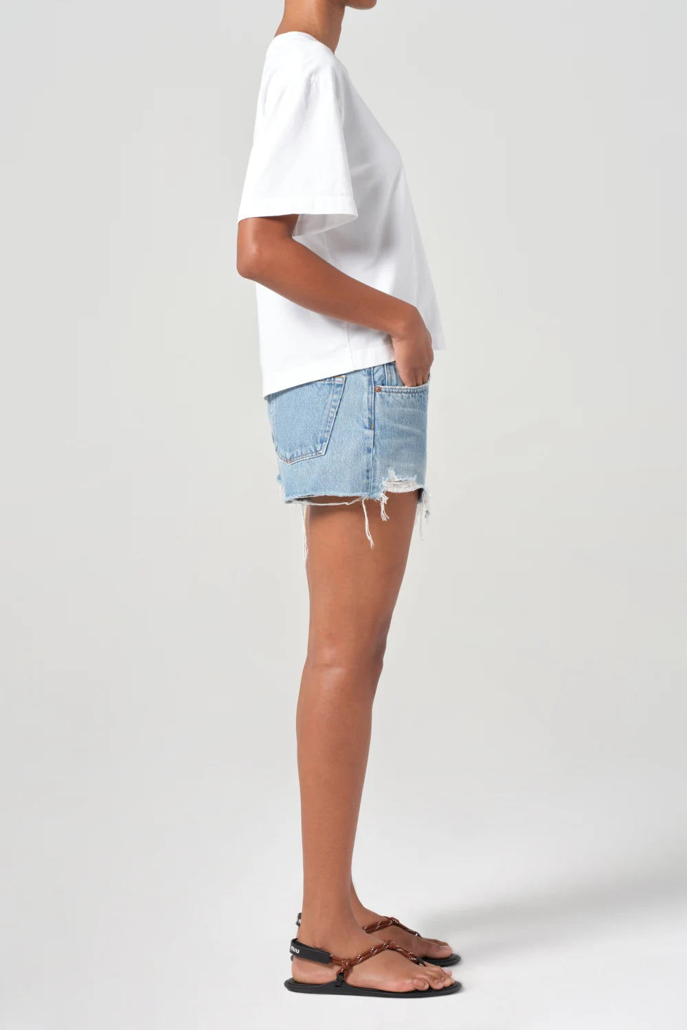 Parker Vintage Cut Off Short Shorts Agolde