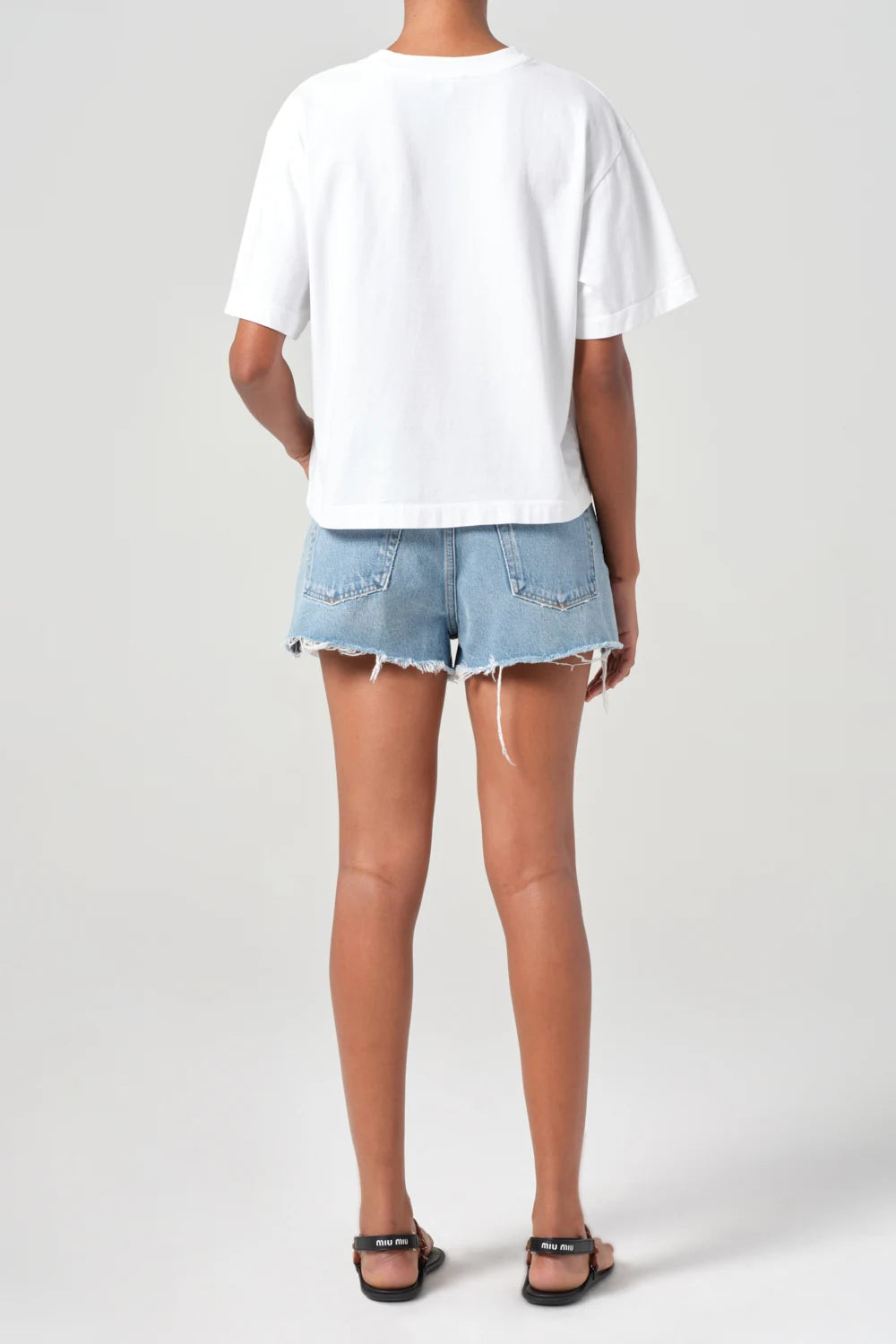 Parker Vintage Cut Off Short Shorts Agolde