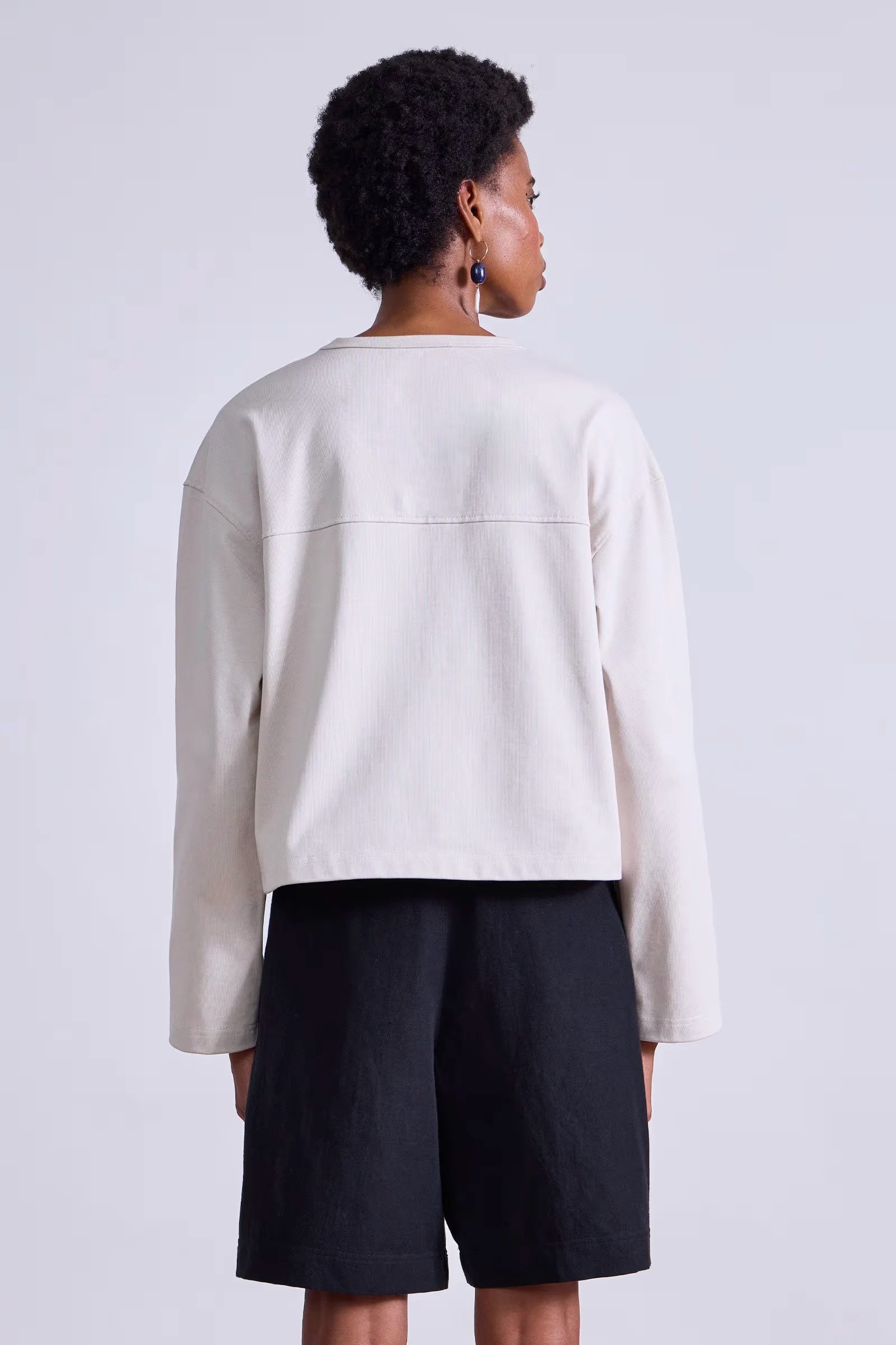 Boxy Long Sleeve Tee Tops Apiece Apart