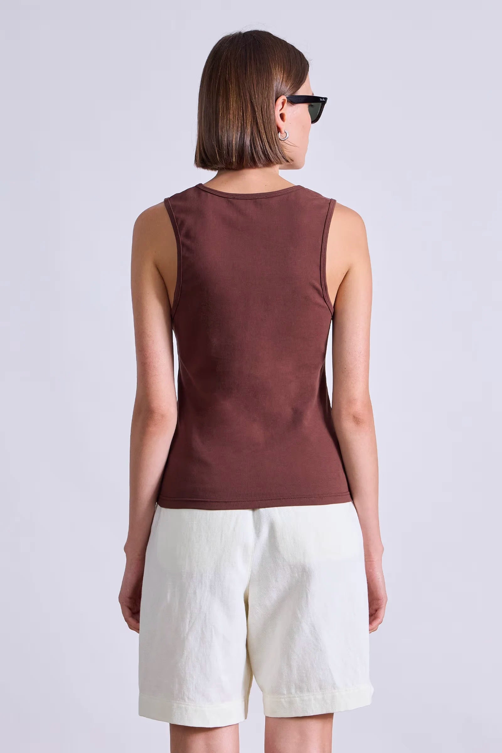 Uri Low Cut Tank Tops Apiece Apart