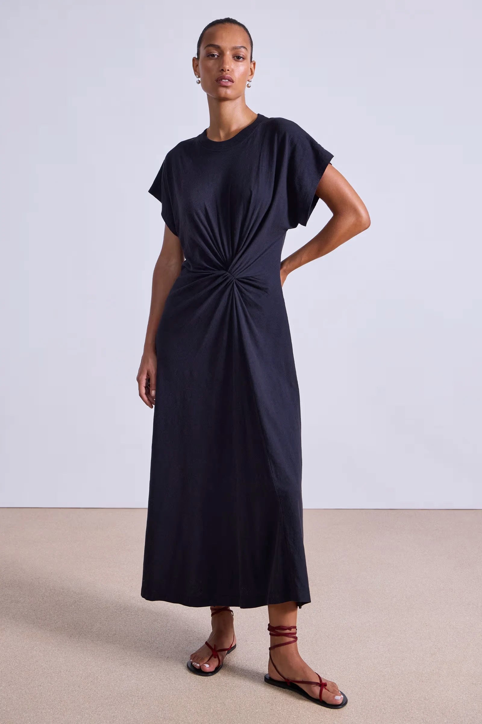 Volta Twist Dress Dresses Apiece Apart