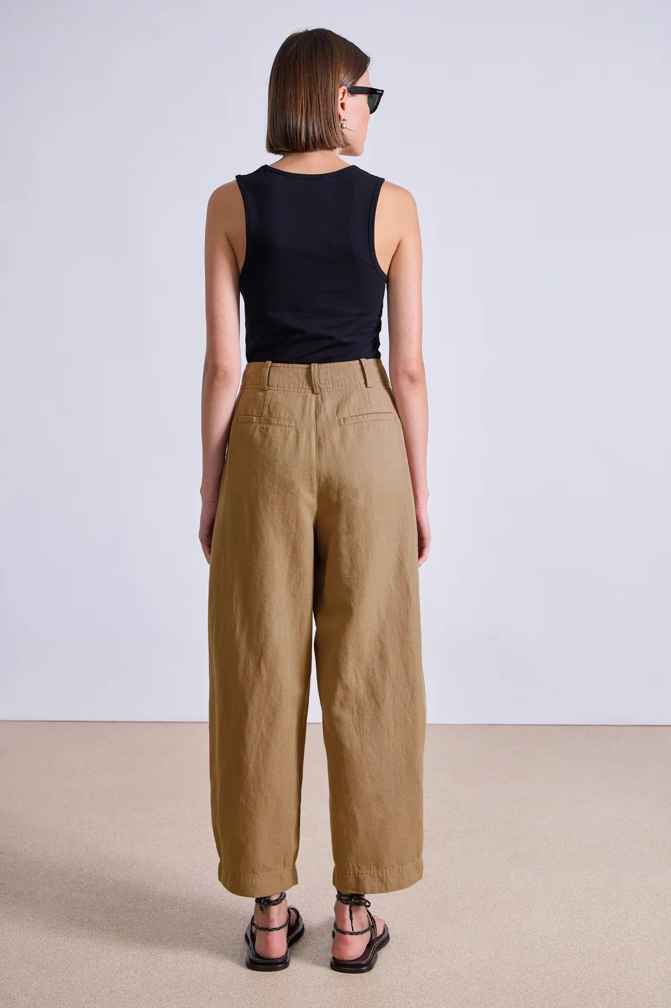 Bari Crop Trouser Pants Apiece Apart