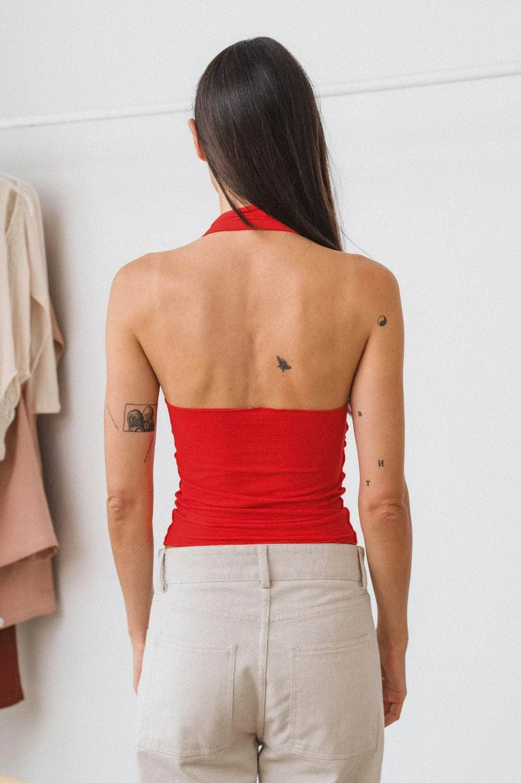 Cinder Halter Top Tops Baserange