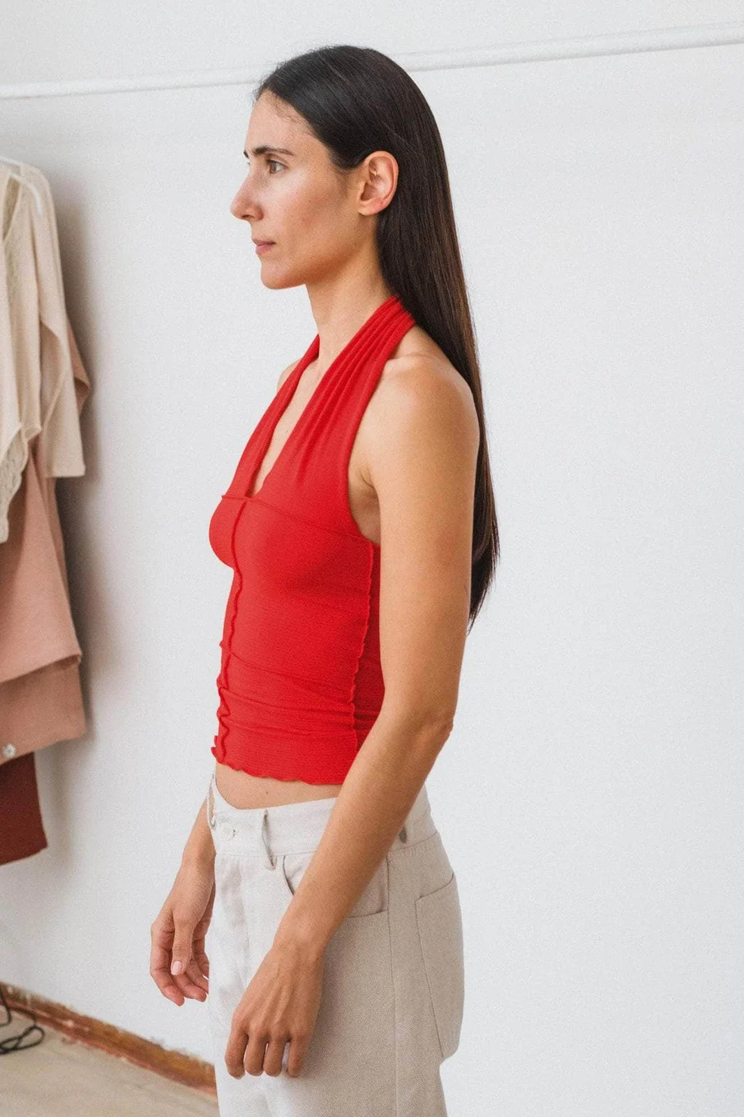 Cinder Halter Top Tops Baserange