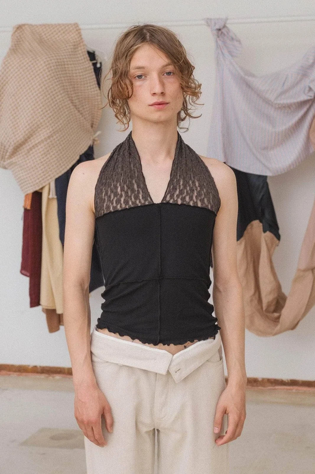 Nehru Halter Top Tops Baserange