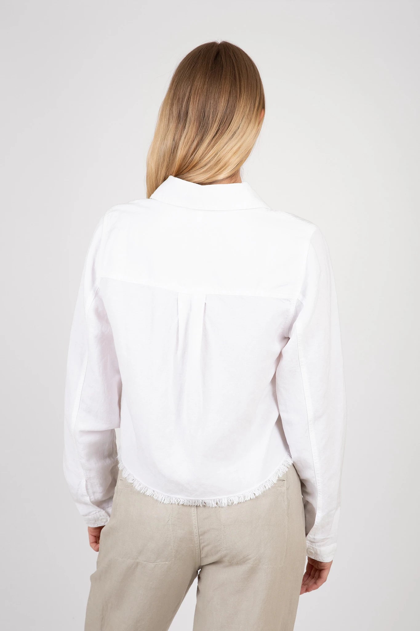 Lily Frayed Hem Jacket Jackets & Coats Bella Dahl