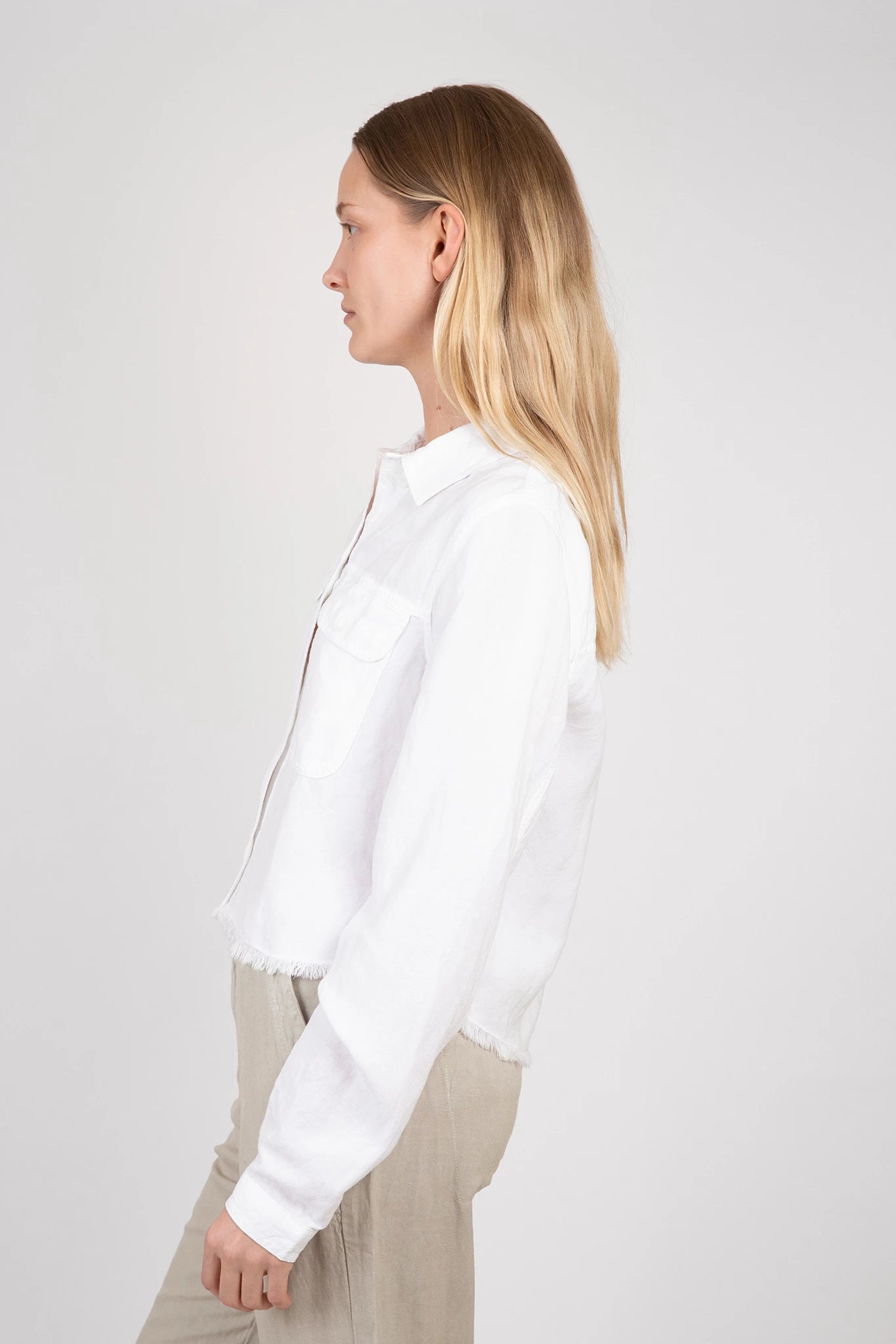 Lily Frayed Hem Jacket Jackets & Coats Bella Dahl   