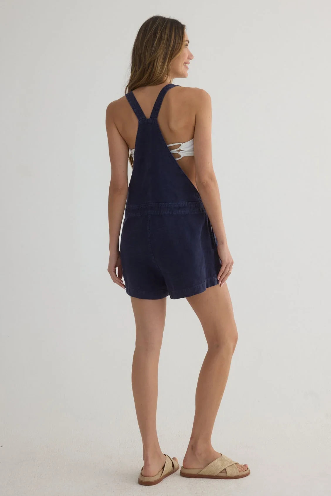 Button Side Shortall Shorts Bella Dahl
