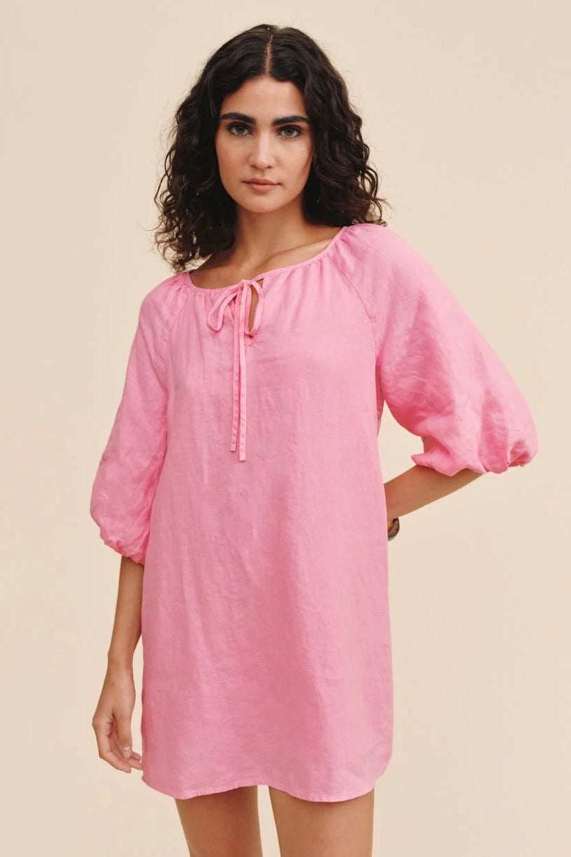 Pullover Puff Sleeve Dress  Hill's Dry Goods