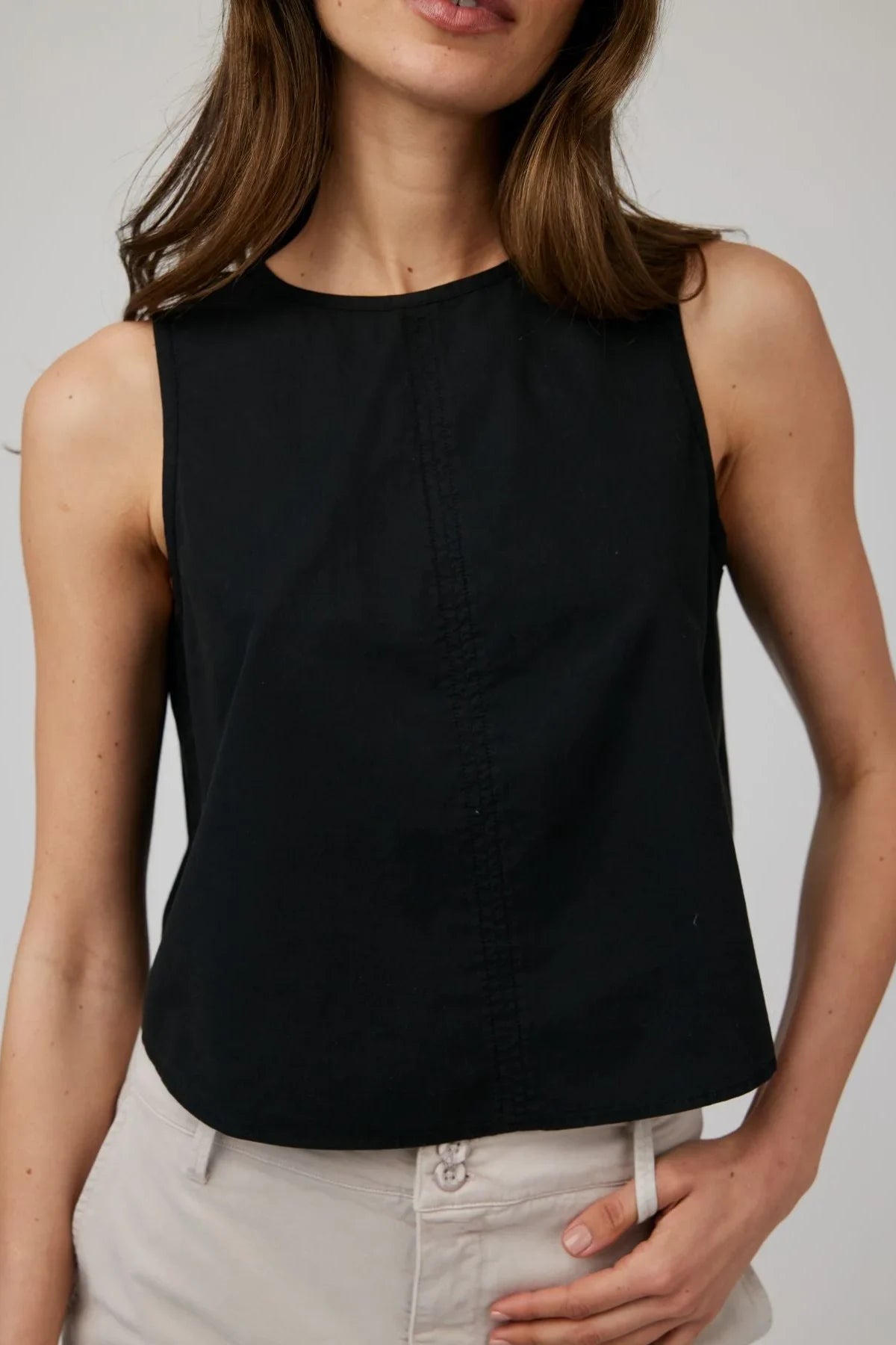 Sleeveless Button Back Top Tops Bella Dahl