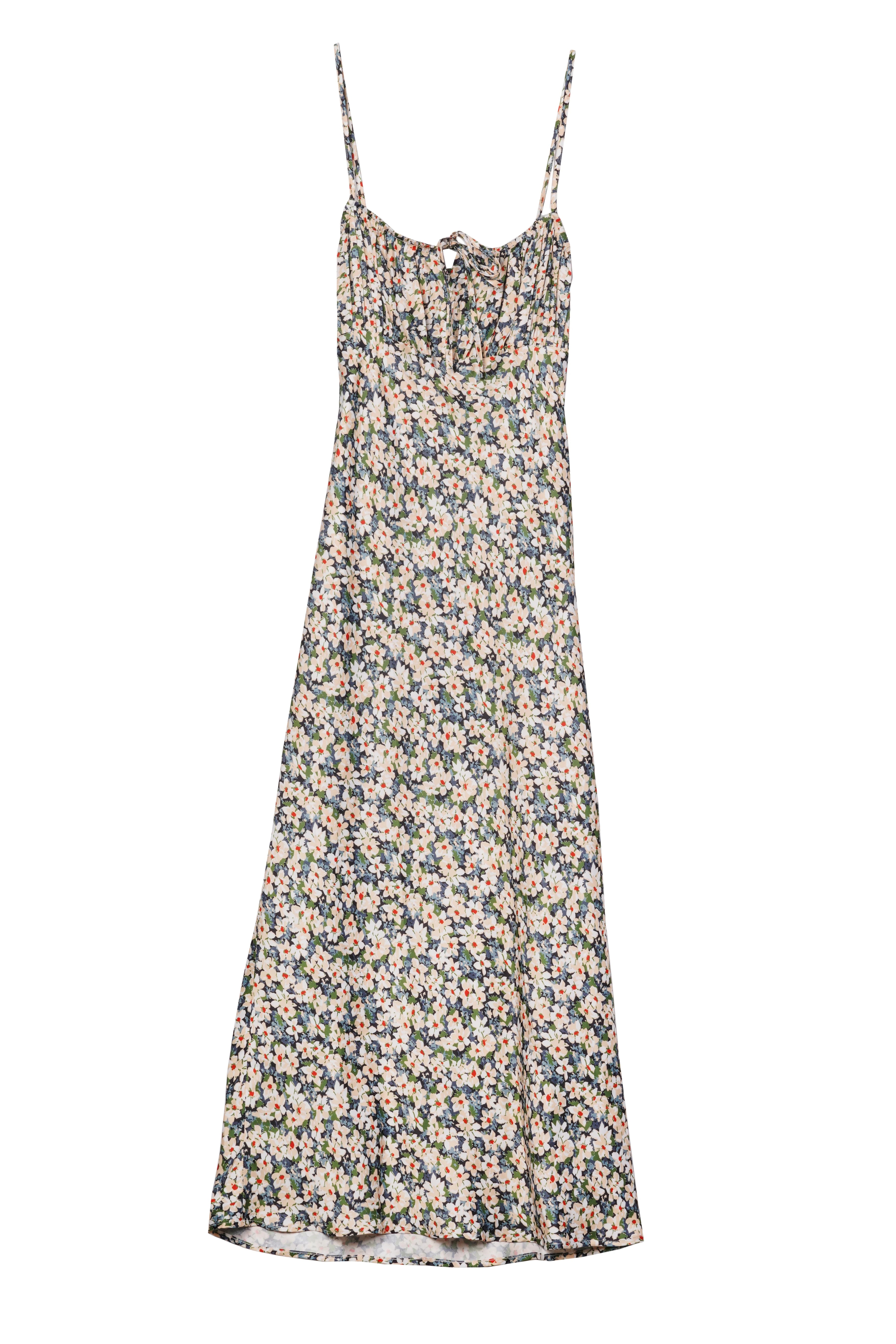 Leo Spaghetti Strap Midi Dress Dresses Ciao Lucia