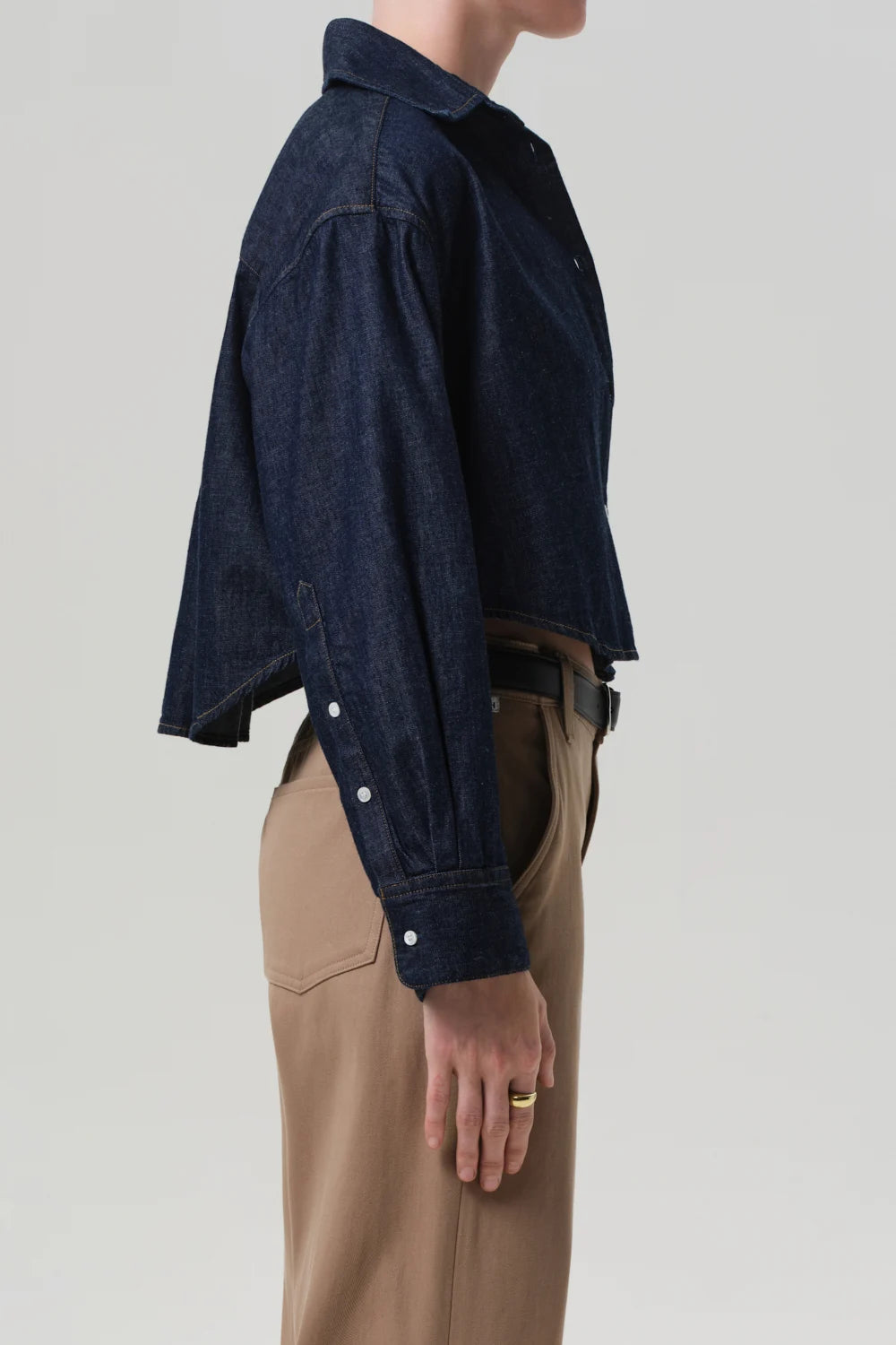 Ana Cropped Shirt Tops Citizens of Humanity