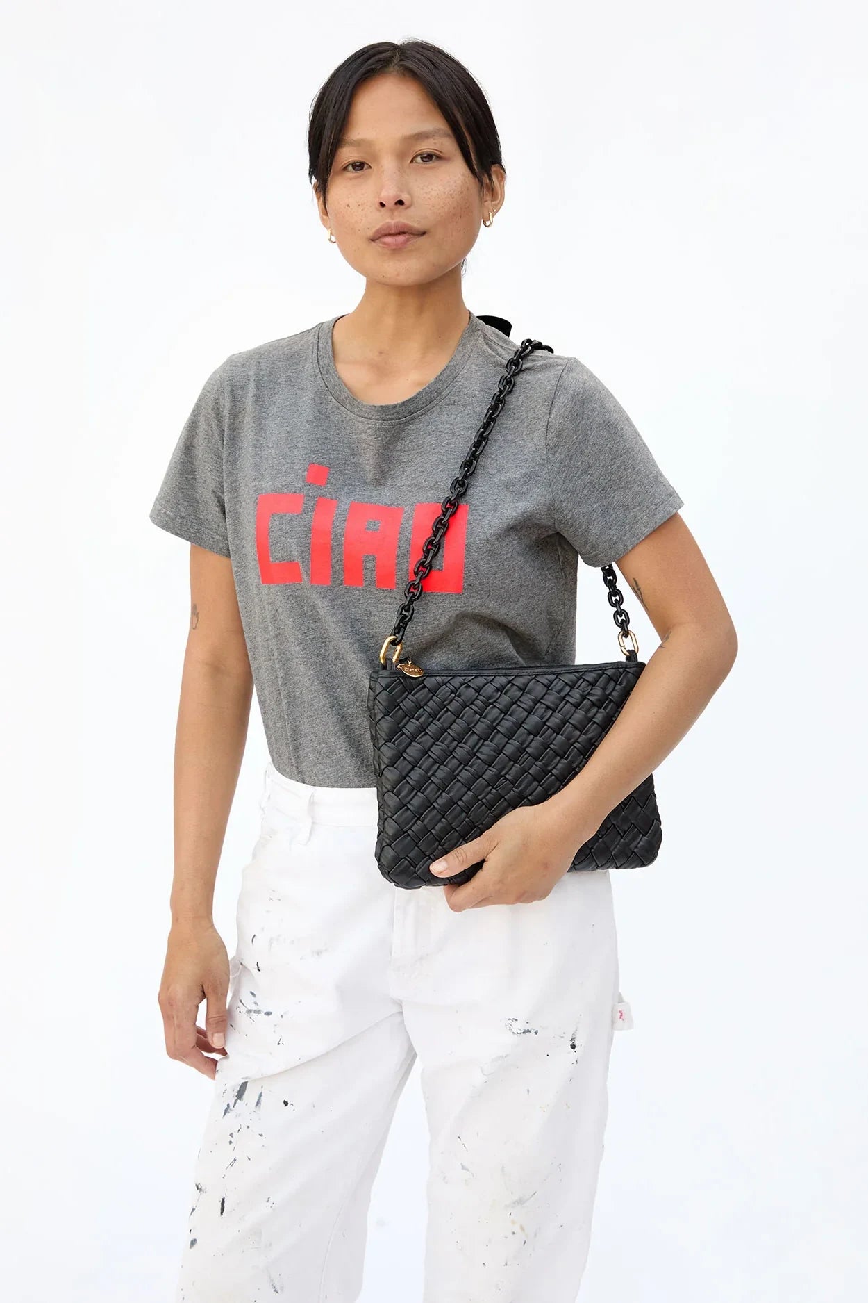 Flat Clutch W/ Tabs Accessories Clare V.