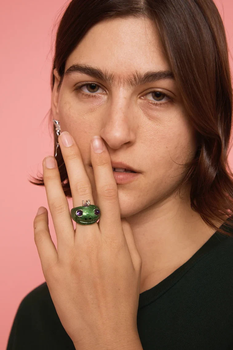 Frog Prince Ring Jewellery Collina Strada