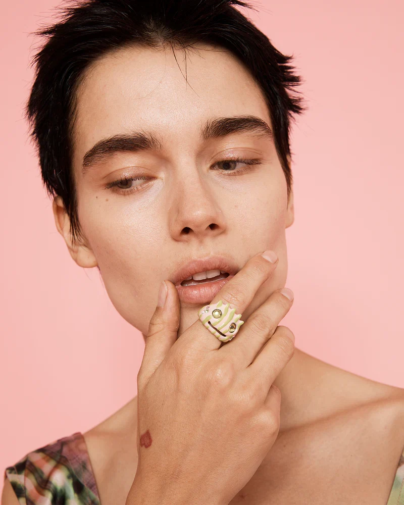 Liberty Frog Ring Jewellery Collina Strada