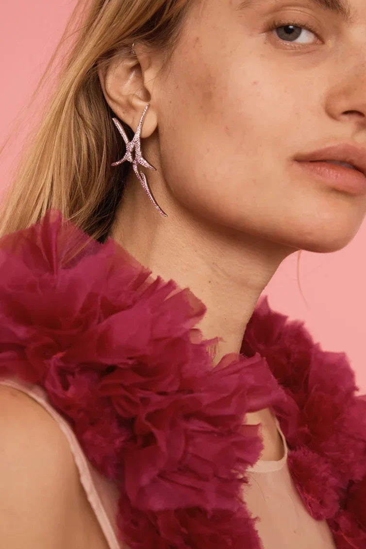 Pave Nova Earrings Jewellery Collina Strada