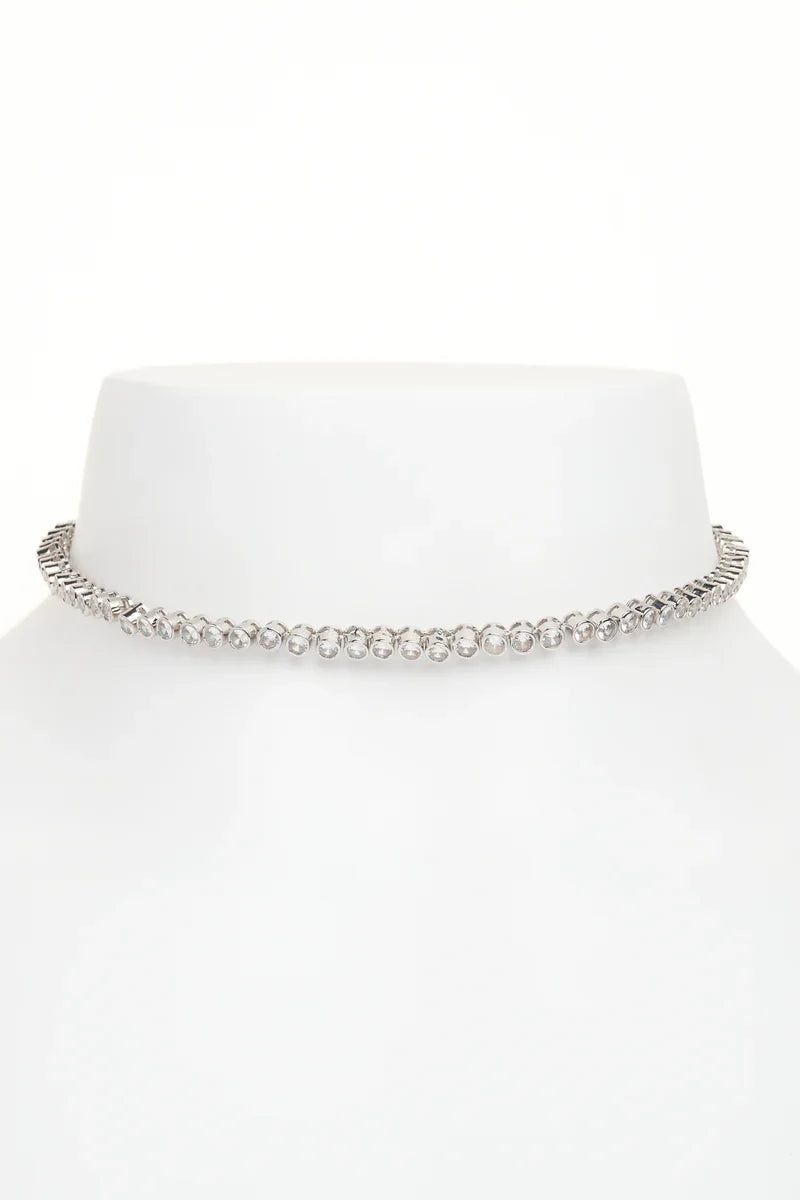 Tennis Necklace Jewellery Collina Strada