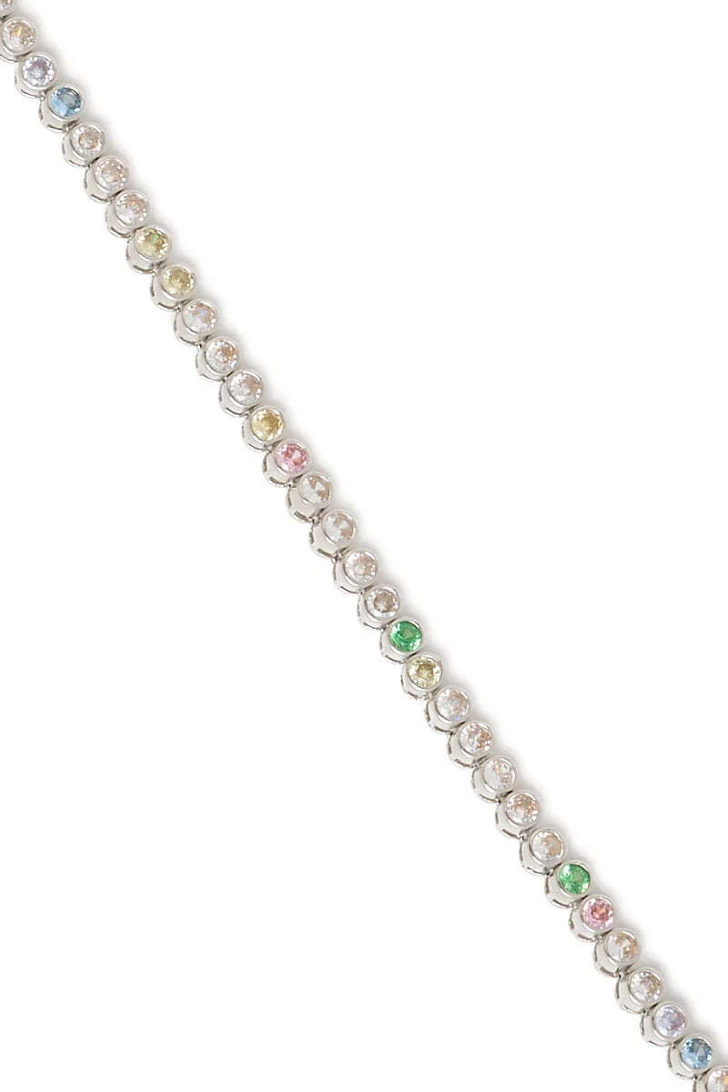 Tennis Necklace Jewellery Collina Strada
