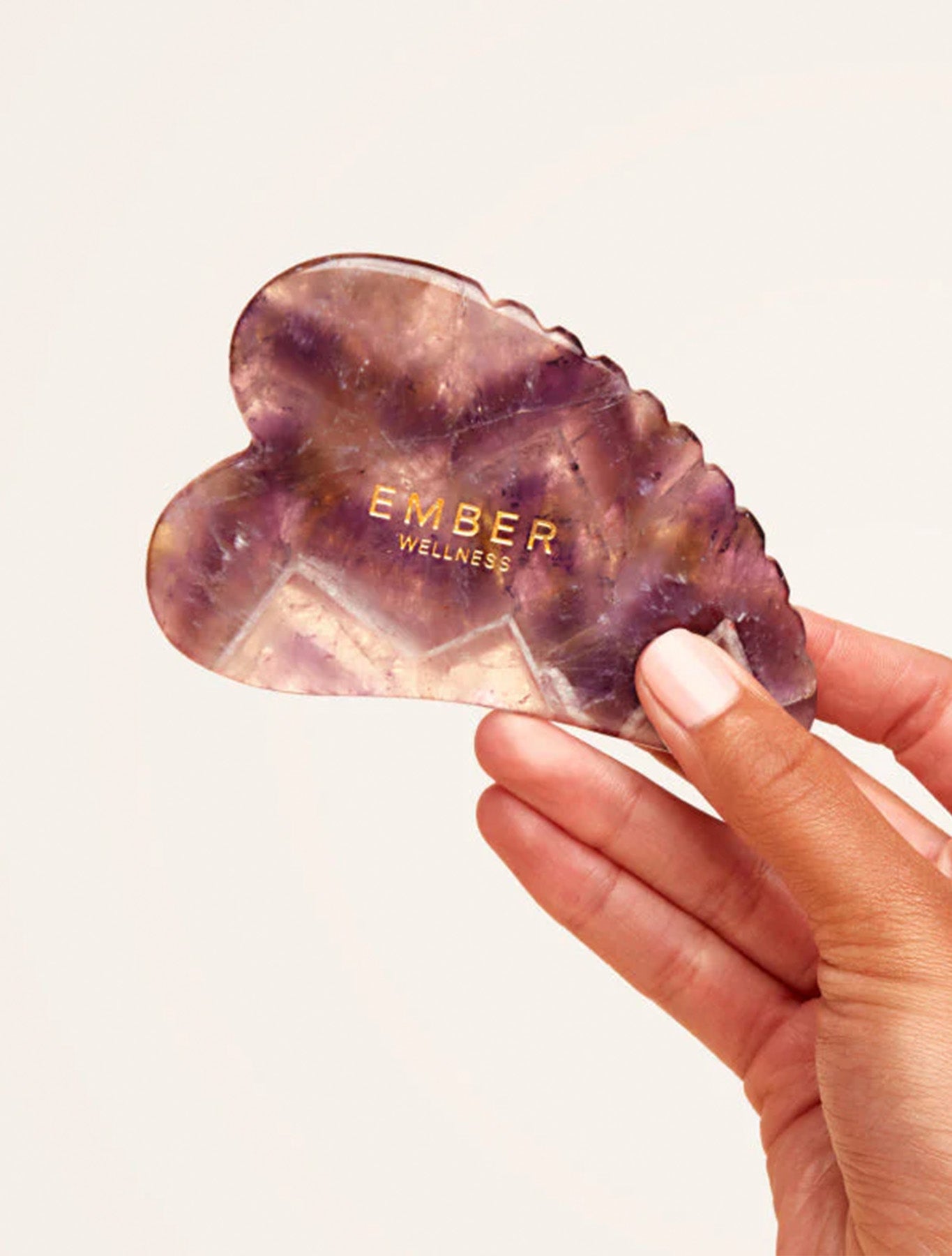 Heart Gua Sha Accessories Ember Wellness   