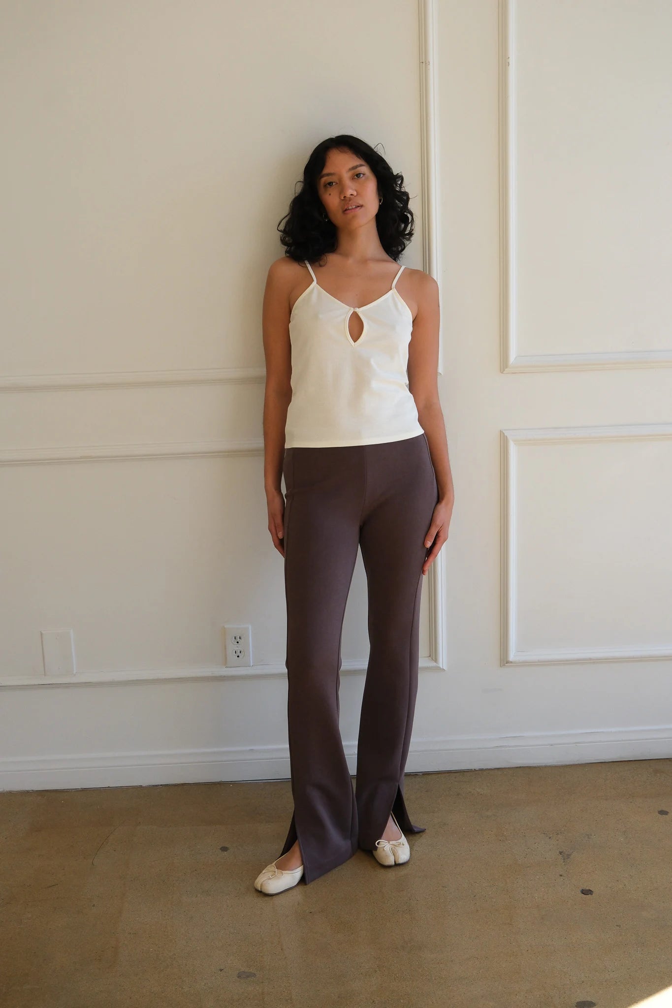 Aria Pant Pants Geel