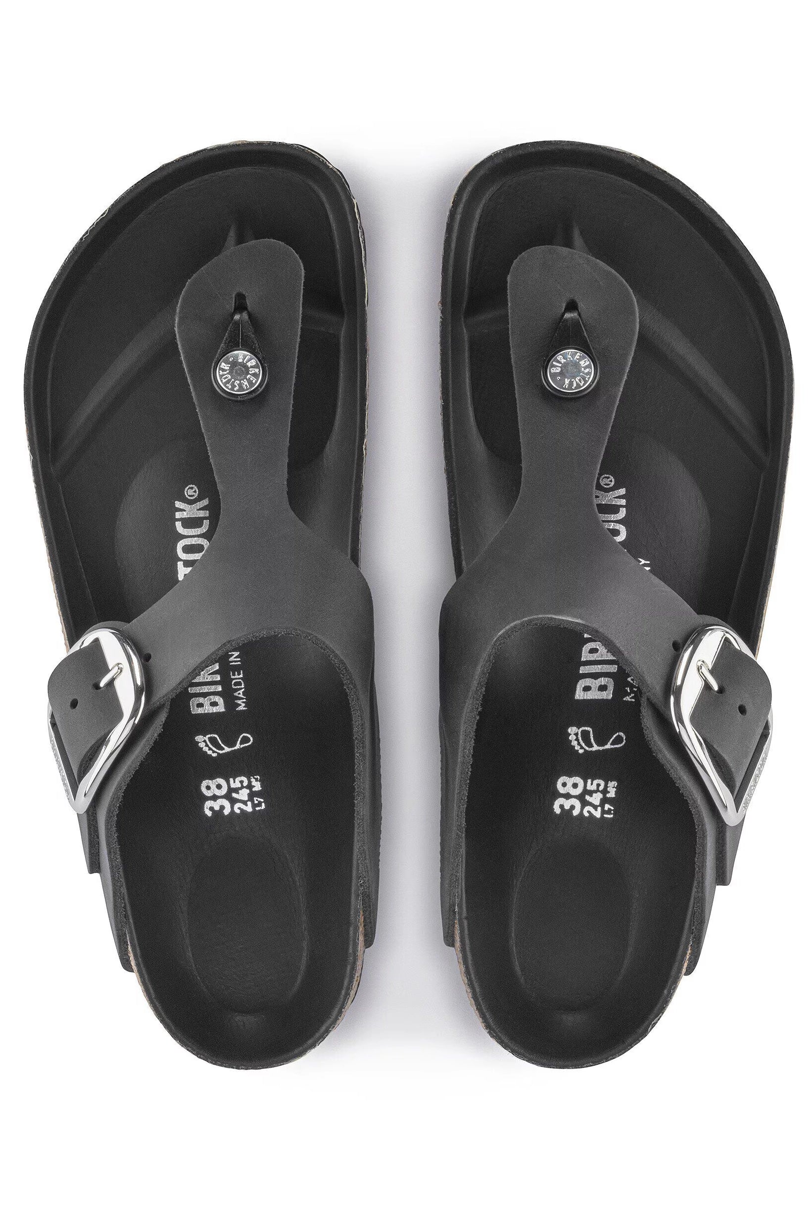 BIRKENSTOCK Gizeh Big Buckle ブラック 38 美品 Gizeh Big Buckle – Hill's Dry Goods