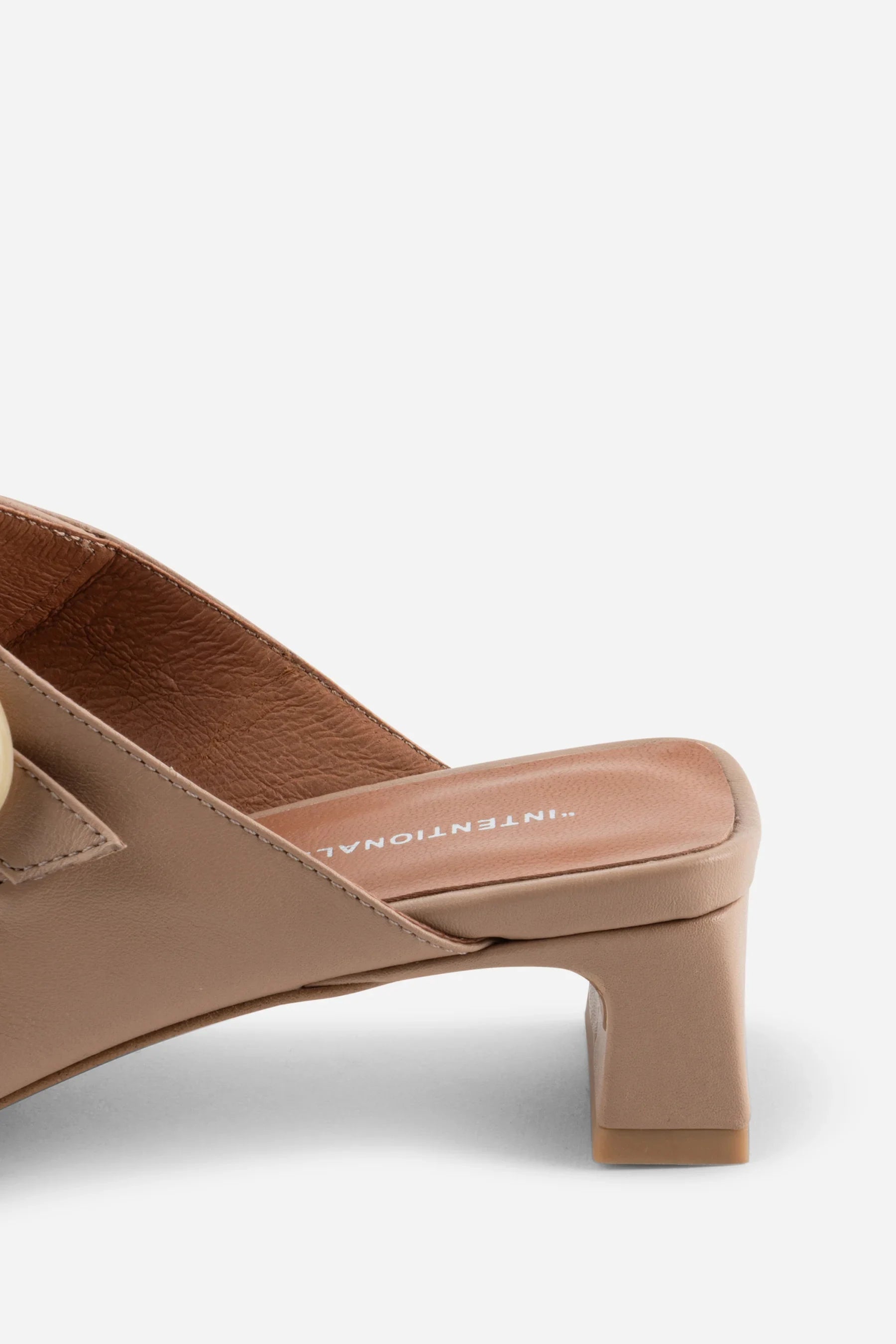 Nora Square Toe Sandal Footwear Intentionally Blank