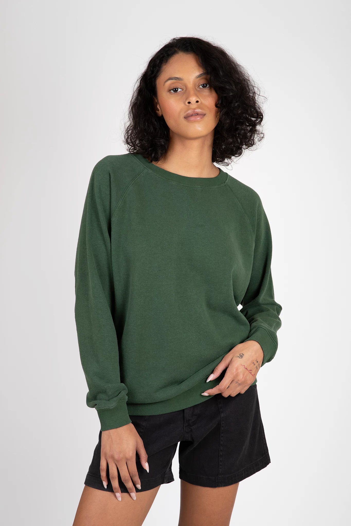 Bonfire Raglan Sweatshirt Sweaters & Knits Jungmaven   