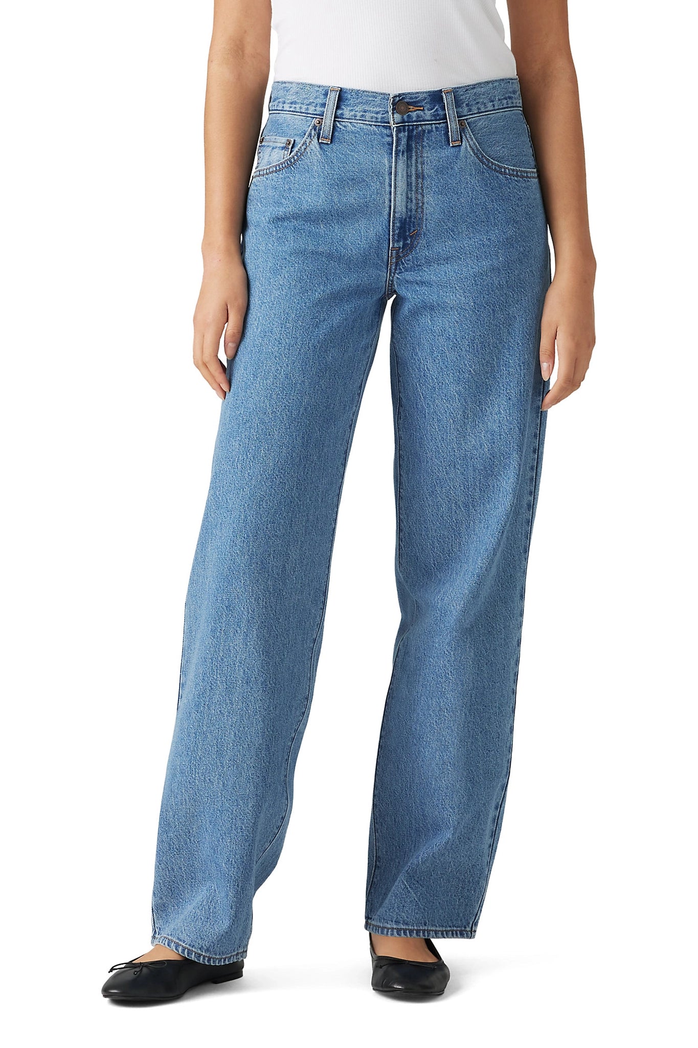 Baggy Dad Jean in Boot Barn Stone - Levi's | Hills Dry Goods