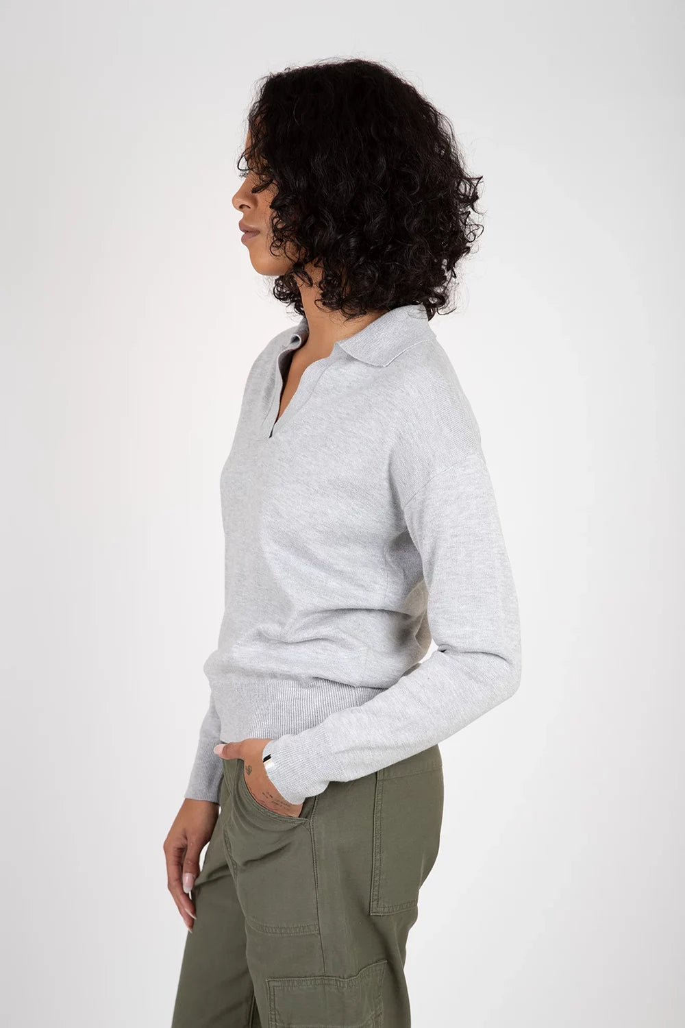 Bianca Polo Sweaters & Knits One Grey Day