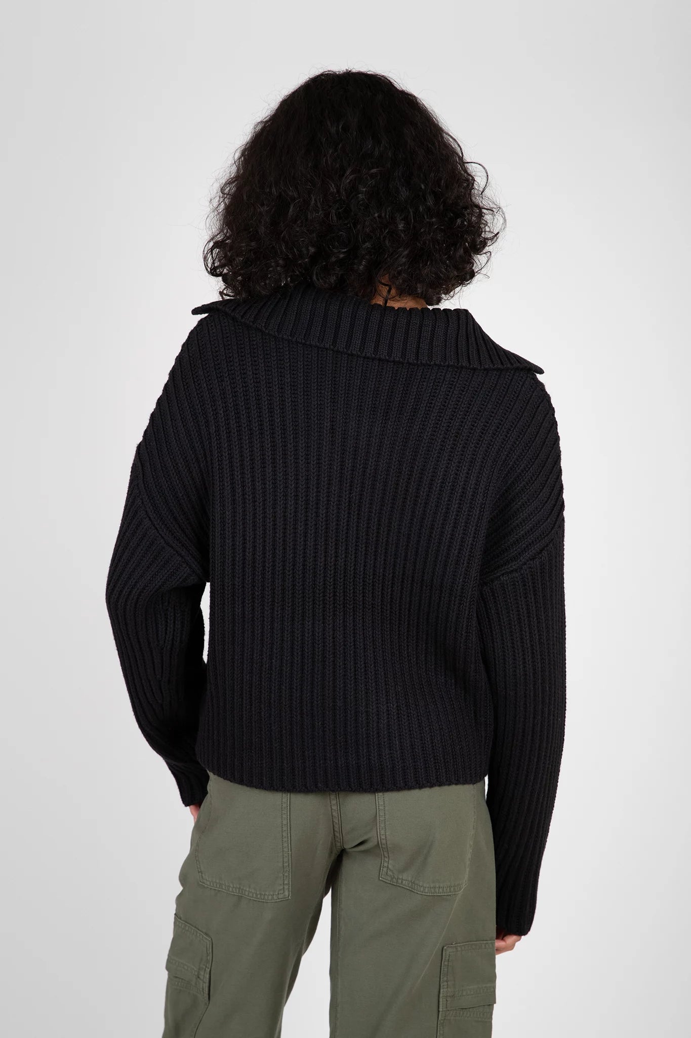 Brooklyn Polo Sweaters & Knits One Grey Day