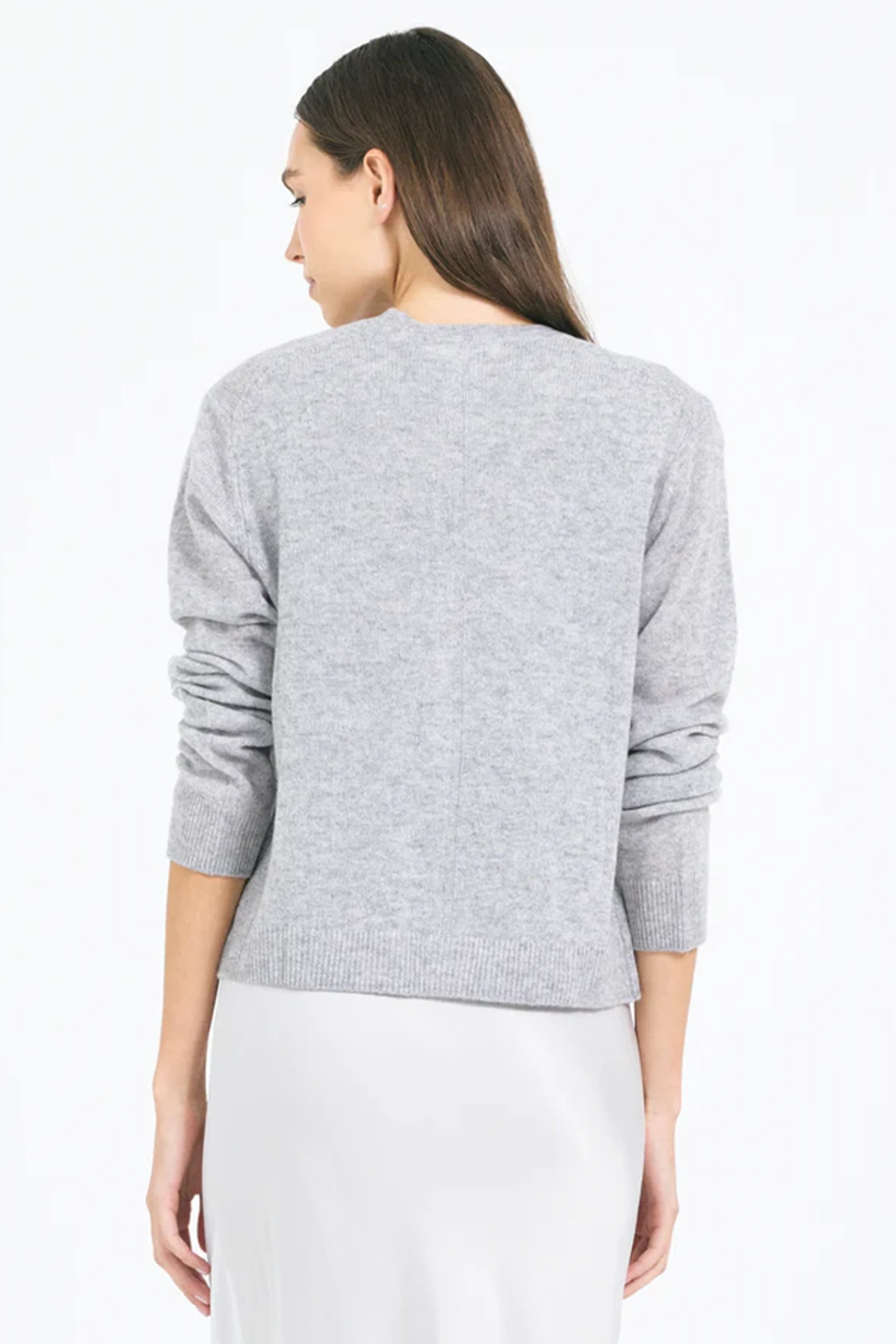 Forbes Cashmere Cardigan Sweaters & Knits One Grey Day