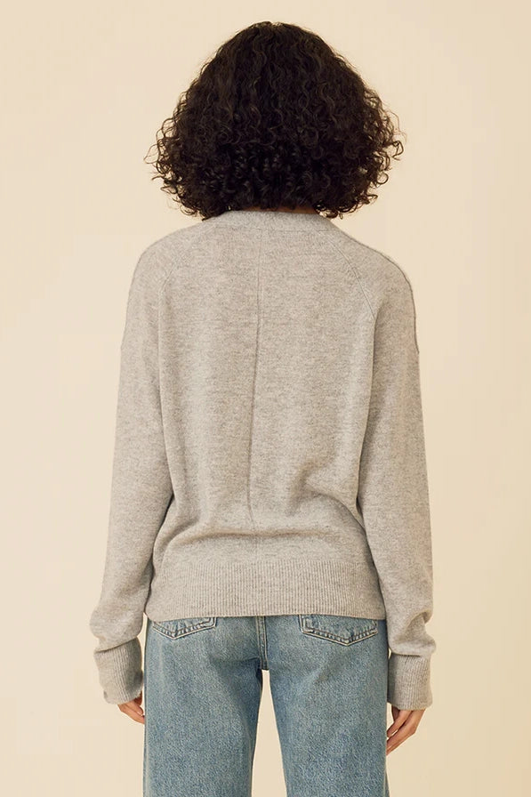 Sloane Cashmere Cardigan Sweaters & Knits One Grey Day