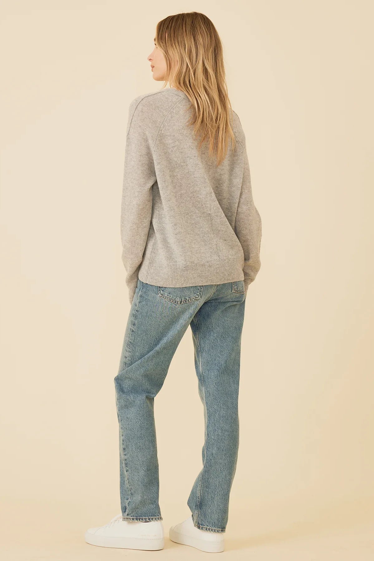 Sloane Cashmere Pullover Sweaters & Knits One Grey Day
