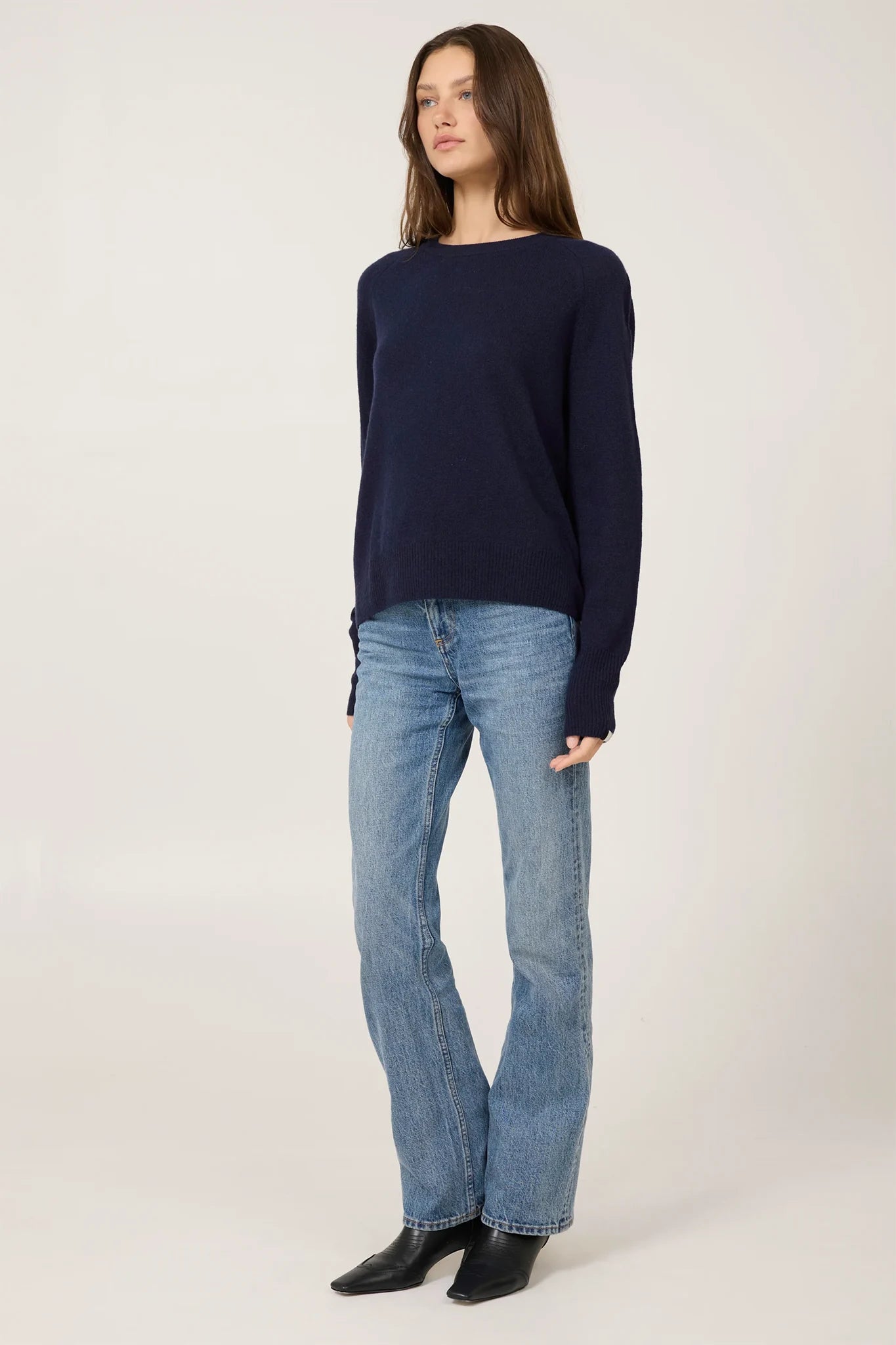 Sloane Cashmere Pullover Sweaters & Knits One Grey Day