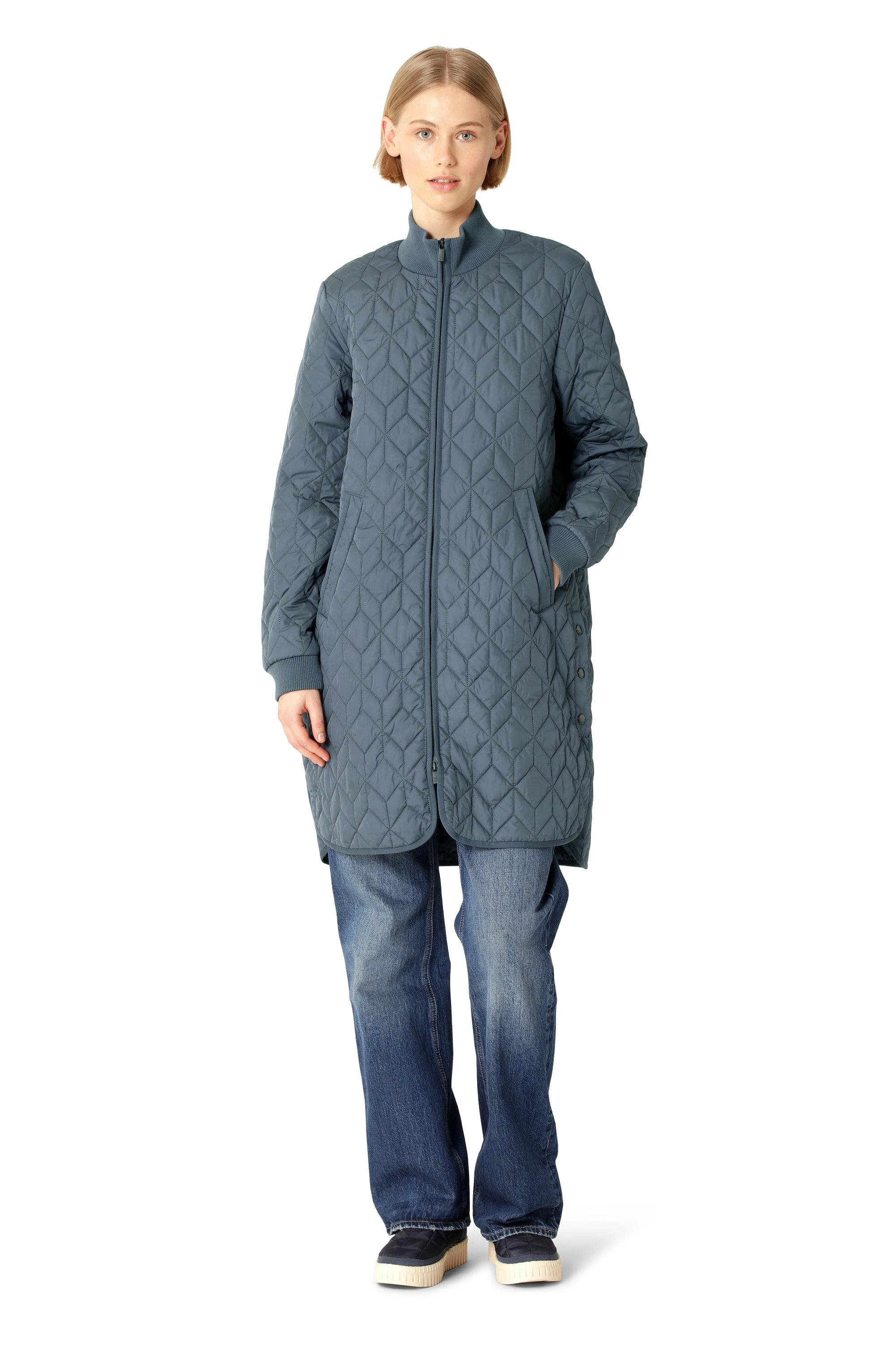 Padded Quilt Coat Jackets & Coats Ilse Jacobsen