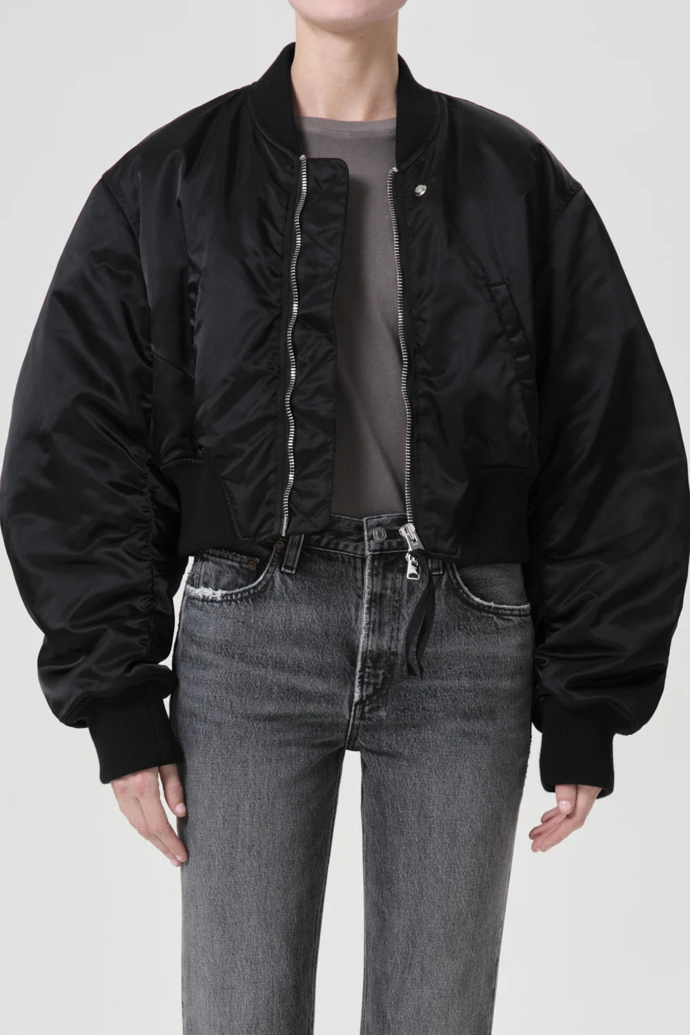 Shoreditch Ski Club x AGOLDE Jett Bomber Jacket Jackets & Coats Agolde