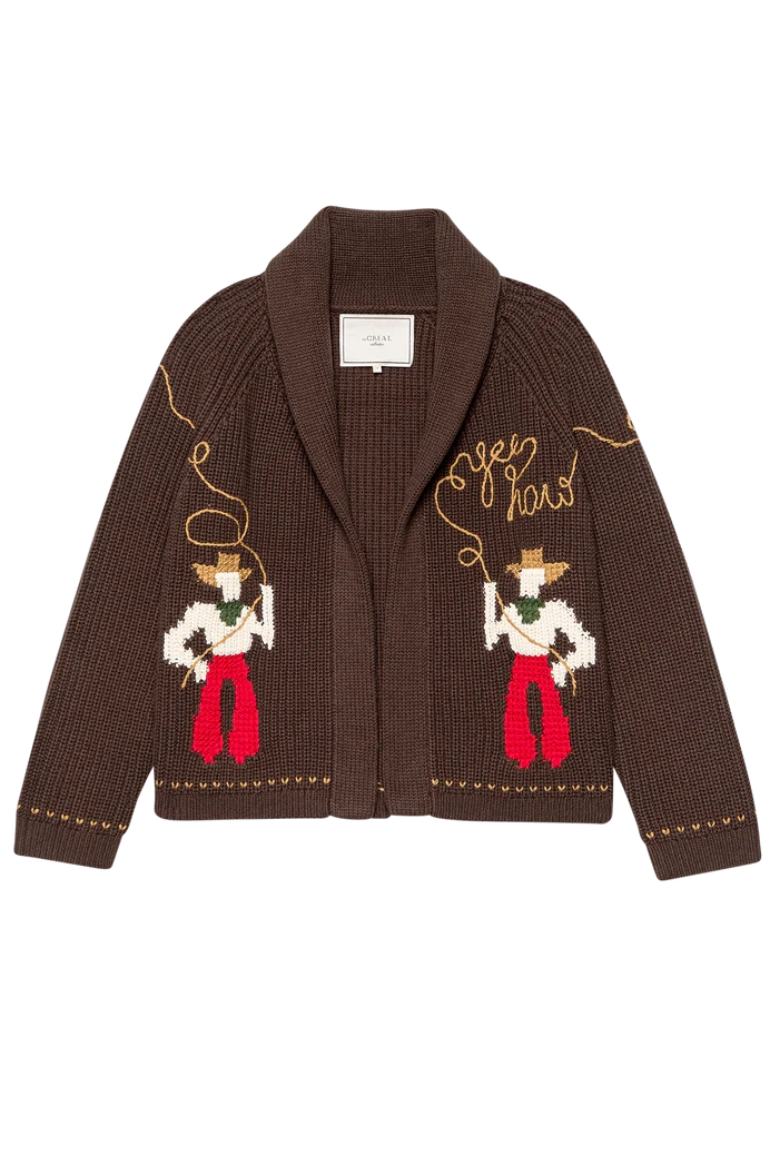 The Lasso Lodge Cardigan Sweaters & Knits The Great