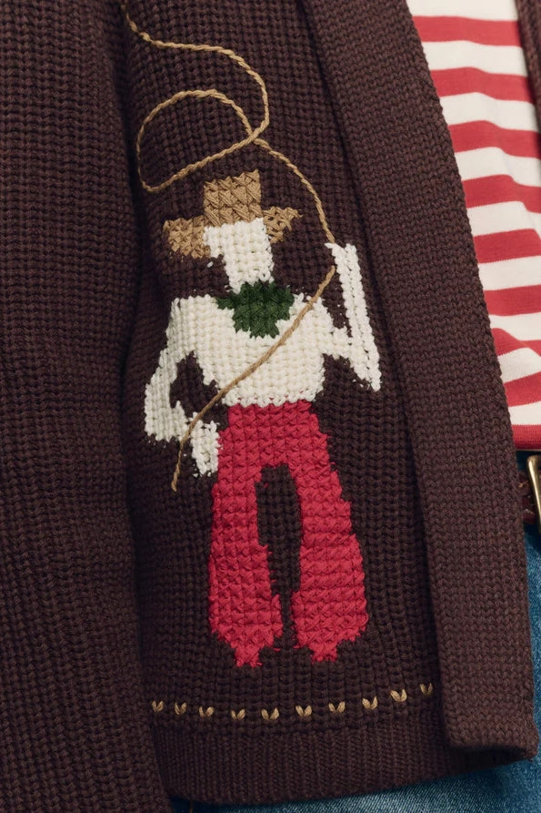 The Lasso Lodge Cardigan Sweaters & Knits The Great