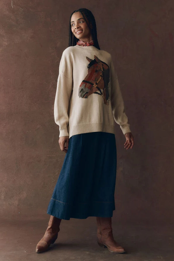 The Stable Pullover Sweaters & Knits The Great