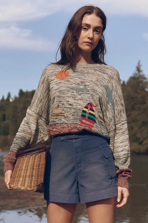 The Boating Pullover Sweaters & Knits The Great
